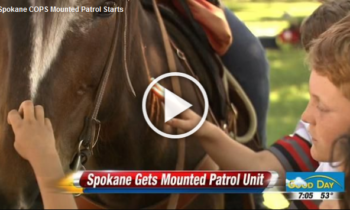 Spokane COPS Mounted Police are Back