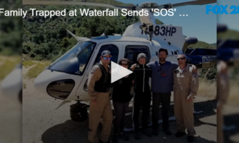 Family Trapped at Waterfall Sends ‘SOS’ Bottle