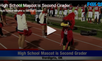 High School Mascot is Second Grader