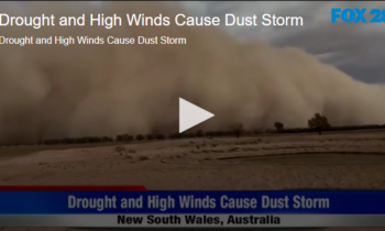 Drought and High Winds Cause Dust Storm