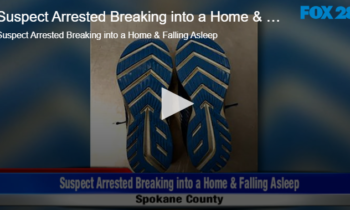 Suspect Arrested Breaking into a Home & Falling Asleep