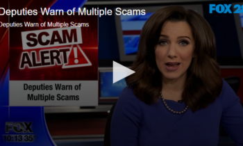 Deputies Warn of Multiple Scams