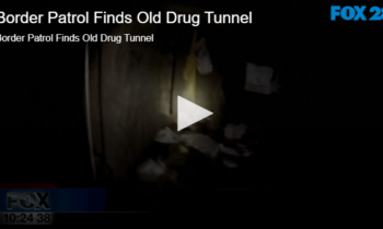 Border Patrol Finds Old Drug Tunnel