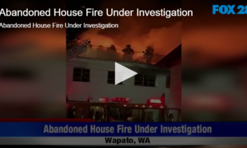 Abandoned House Fire Under Investigation