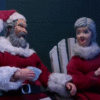 santa and missus claus from the robot chicken holiday stop motion special