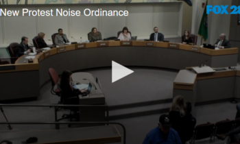 New Protest Noise Ordinance