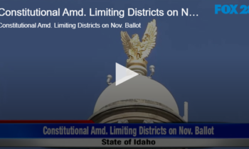 Constitutional Amd. Limiting Districts on Nov. Ballot