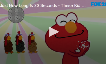 Just how long is 20 seconds, these kid vids can help.