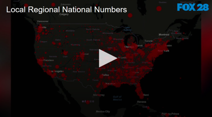 The New COVID Numbers Locally, Regionally and Nationally FOX 28 Spokane