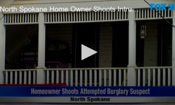 North Spokane Home Owner Shoots Intruder