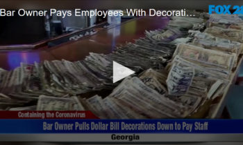 Bar Owner Pays Employees With Decorations