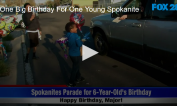 One Big Birthday For One Young Spokanite