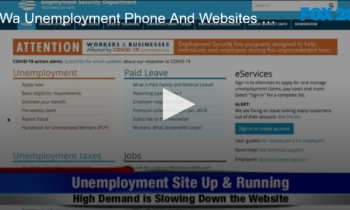 Wa Unemployment Phone And Websites Back Up