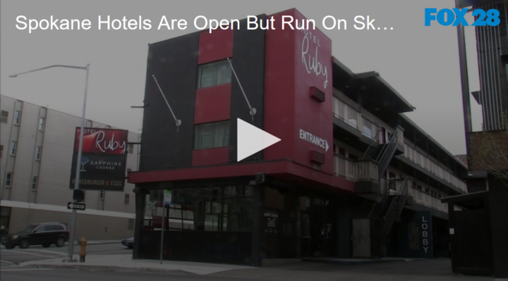 2020-04-28 Spokane Hotels Are Open But Run On Skeleton Crews FOX 28 Spokane