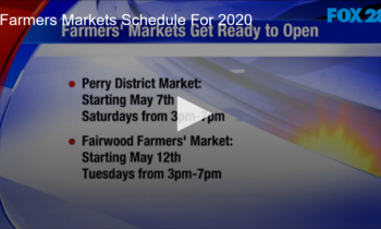 Farmers Markets Schedule For 2020