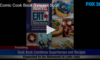 Super Hero Comic Cook Book Release Soon