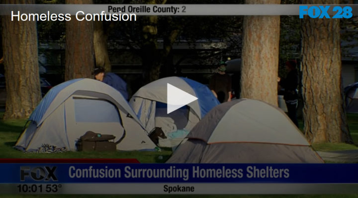 2020-05-01 Homeless Confusion FOX 28 Spokane