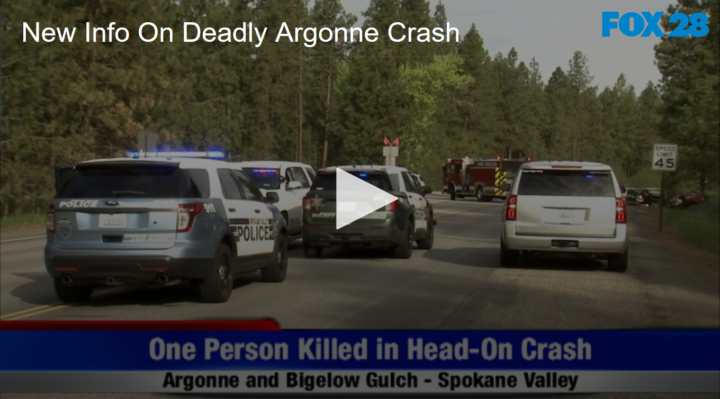 2020-05-12 New Info On Deadly Argonne Crash FOX 28 Spokane