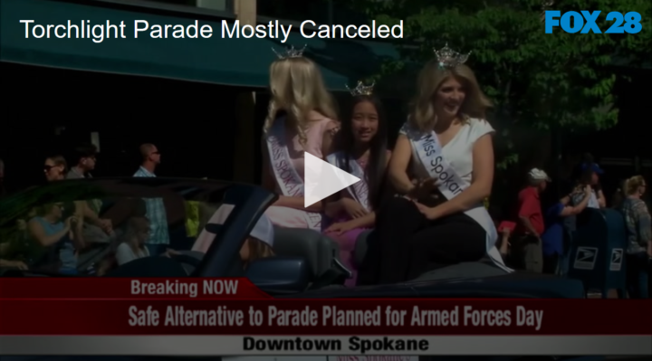 2020-05-12 Torchlight Parade Mostly Canceled FOX 28 Spokane