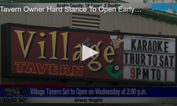 Local Tavern Owner’s Hard Stance on Reopening Early Changed Suddenly