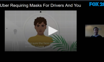 Uber Requiring Masks For Both Drivers And You