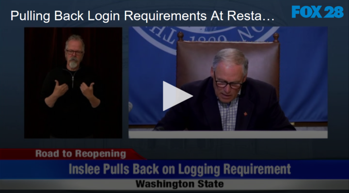 2020-05-18 Pulling Back Login Requirements At Restaurants FOX 28 Spokane