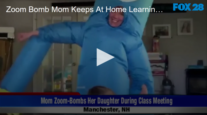 2020-05-26 Zoom Bomb Mom Keeps At Home Learning Fun FOX 28 Spokane