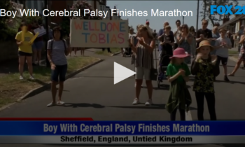 Boy With Cerebral Palsy Finishes Marathon