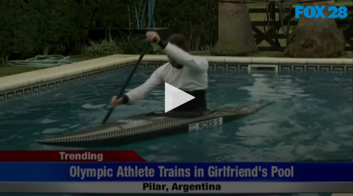 2020-06-09 Olympic Athlete Trains In Girlfriends Pool FOX 28 Spokane