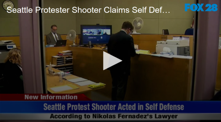 2020-06-09 Seattle Protester Shooter Claims Self Defense FOX 28 Spokane