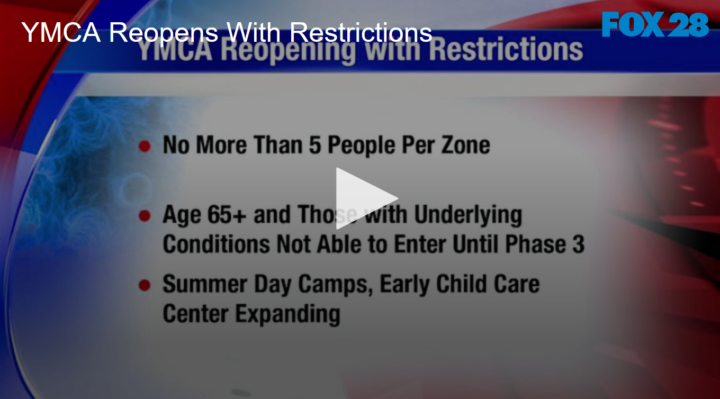 2020-06-16 YMCA Reopens With Restrictions FOX 28 Spokane