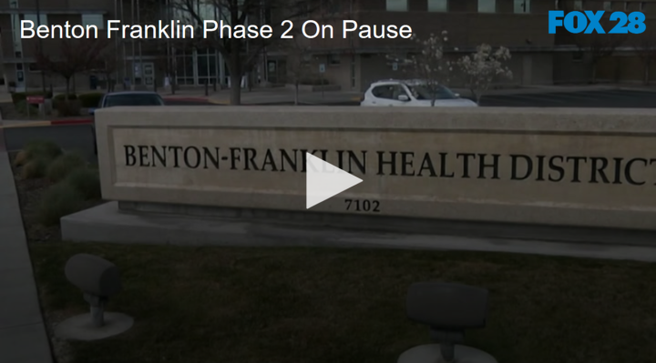 2020-06-17 Benton Franklin Phase 2 On Pause FOX 28 Spokane