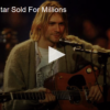 Cobain Guitar Sold For Millions