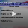2020-06-25 Governors Visit And Free PPE FOX 28 Spokane