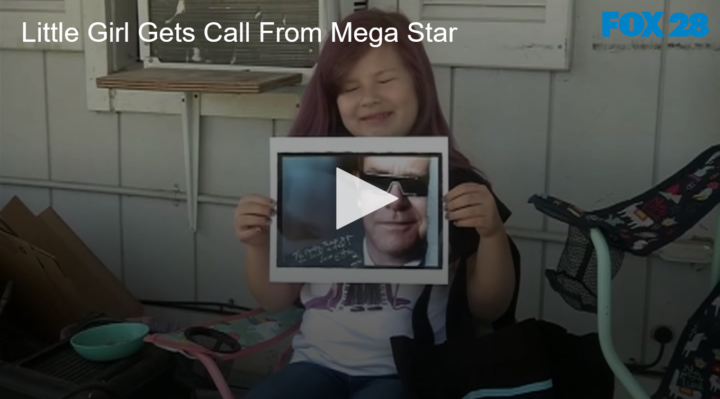 2020-06-25 Little Girl Gets Call From Mega Star FOX 28 Spokane