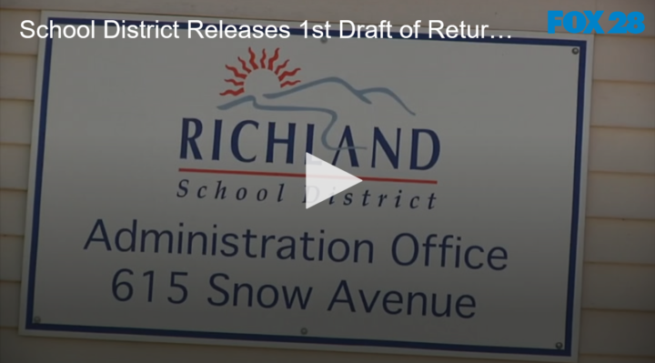 2020-06-25 School District Releases 1st Draft of Return Plan FOX 28 Spokane