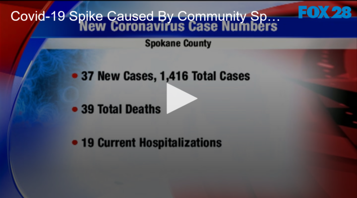 2020-07-02 Covid-19 Spike Caused By Community Spread FOX 28 Spokane