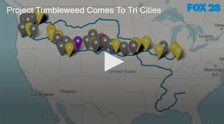 2020-07-13 Project Tumbleweed Comes To Tri Cities FOX 28 Spokane