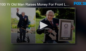 100 Yr Old Man Raises Money For Front Line and Gets Knighted by Queen