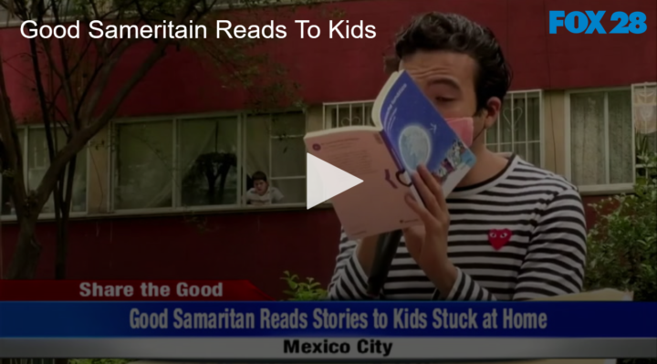 2020-07-20 A good Samaritan Reads To Kids FOX 28 Spokane