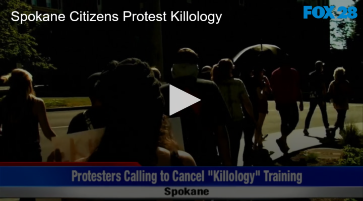2020-07-27 Spokane Citizens Protest Killology FOX 28 Spokane