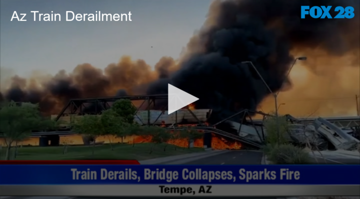 2020-07-30 AZ Train Derailment Leaves One Recovering and Others in Awe FOX 28 Spokane