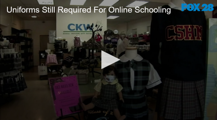 2020-08-11 Uniforms Still Required For Online Schooling FOX 28 Spokane