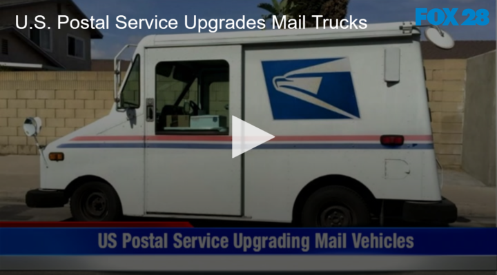 2020-08-14 U S Postal Service Upgrades Mail Trucks FOX 28 Spokane
