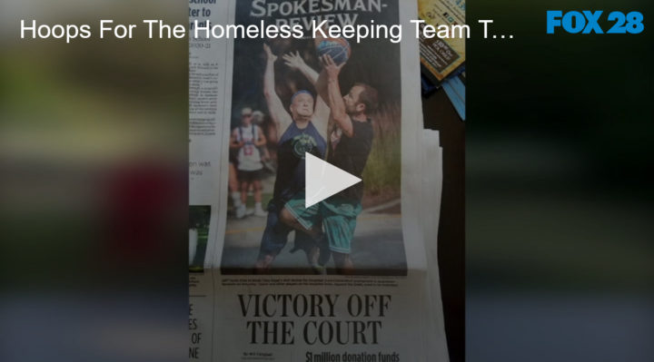 2020-08-20 Hoops For The Homeless Keeping Team Together FOX 28 Spokane