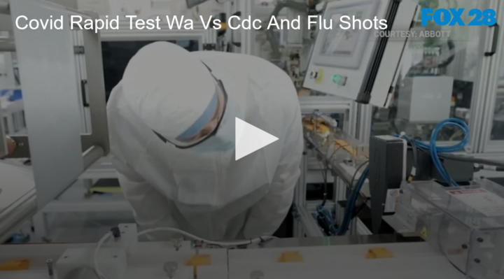 2020-08-28 COVID Rapid Test, State Says to Keep Testing and Getting a Flu Shot FOX 28 Spokane