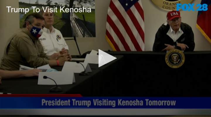 2020-08-31 Trump to Visit Kenosha Despite Protests FOX 28 Spokane