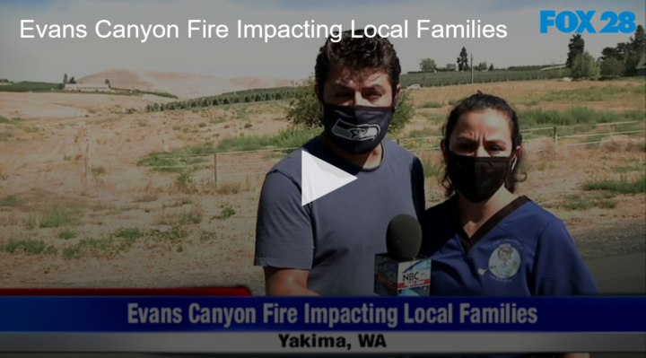 2020-09-04 Evans Canyon Fire Impacting Local Families FOX 28 Spokane