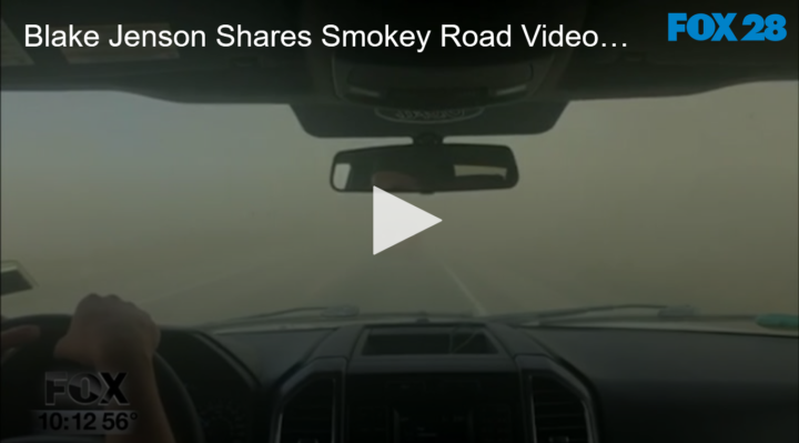 2020-09-07 Blake Jensen Shares Smokey Road Video and Covers the High Winds Forecast FOX 28 Spokane