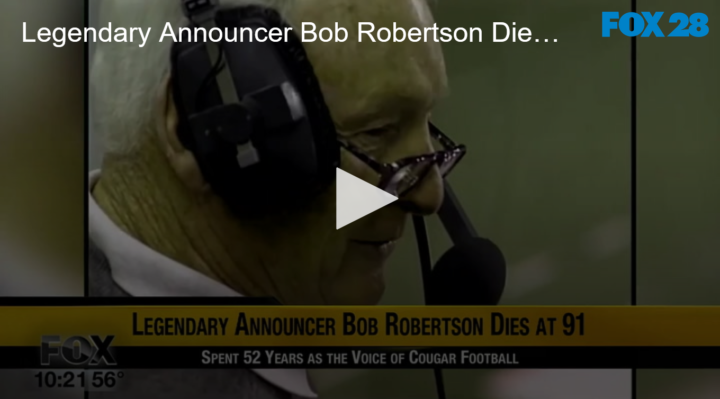 2020-09-07 Legendary Announcer Bob Robertson Dies At 91 FOX 28 Spokane